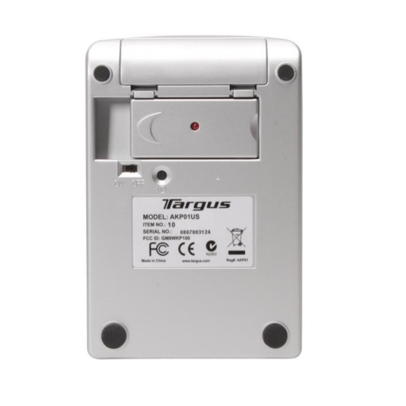 TARGUS Wireless Stow-N-Go Keypad - Picture 5 of 10
